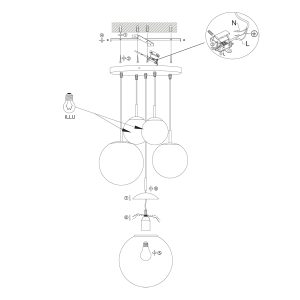 5-flammigehängelampemattweißglascrèmesteinhauerbollique-9