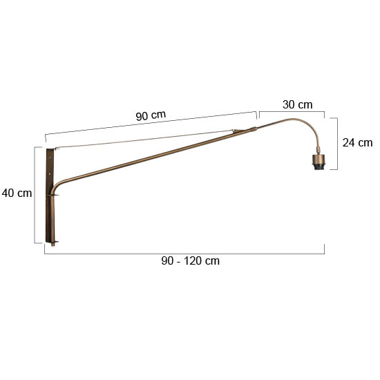ausziehbarewandleuchtebronzeohneschirme27steinhauerelegantclassy-7
