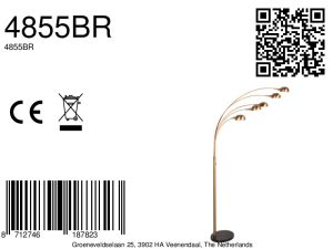 bronzene5-flammigestehlampemitmarmorfußmexlitepentra-8a