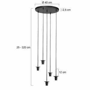 pendelleuchte5-flammigschwarzmitamberglasmexliteaurelio-7