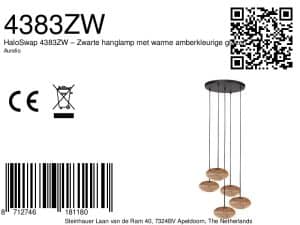 pendelleuchte5-flammigschwarzmitamberglasmexliteaurelio-8a