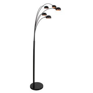 schwarze5-lampen-stehleuchtemitmarmorfußmexlitepentra-1