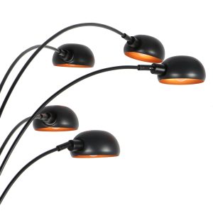 schwarze5-lampen-stehleuchtemitmarmorfußmexlitepentra-4