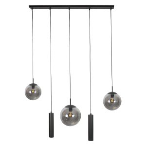 steinhauer-hängeleuchte-bollique-schwarz-glasmetall-designlampe-e27-4847zw-1