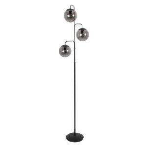 steinhauer-stehlampe-bollique-schwarz-glasmetall-ø40cm-e14-4611zw-1
