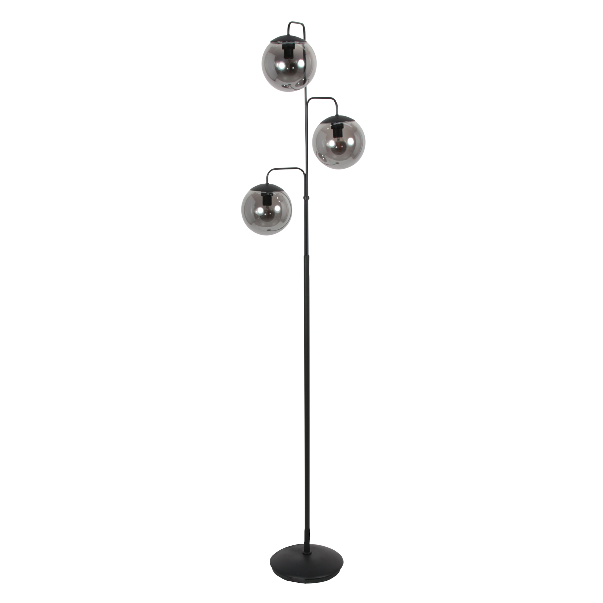 steinhauer-stehlampe-bollique-schwarz-glasmetall-ø40cm-e14-4611zw-1
