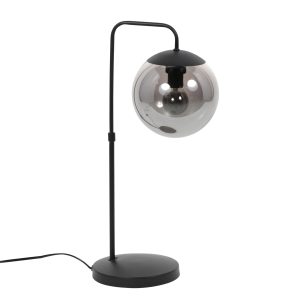 steinhauer-tischlampe-bollique-schwarz-glasmetall-schreibtischlampe-e14-4610zw-1