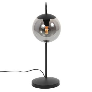 steinhauer-tischlampe-bollique-schwarz-glasmetall-schreibtischlampe-e14-4610zw-12