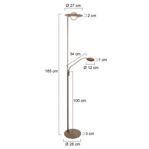steinhauerzenith2bronzenestehlampeuplightmitlesearm-7