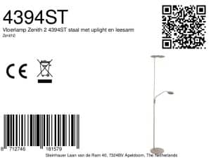 steinhauerzenith2stahlstehlampeuplightmitlesearm-8a