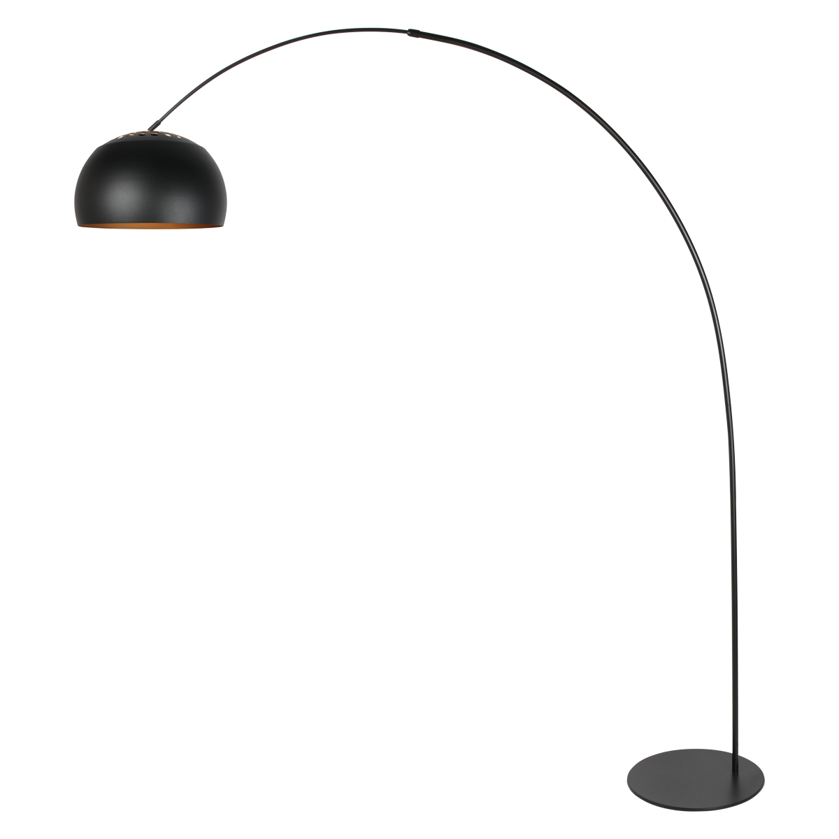 bogenlampeschwarzmitschwarz-goldenemlampenschirmannelightingcurve-1
