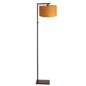 steinhauer-stehlampe-stang-braun-metalltextil-stehlampe-e27-4876ca-1