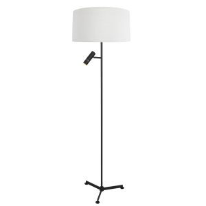 steinhauer-stehlampe-stang-schwarz-metalltextil-ø40cm-led_e27-4836zw-1