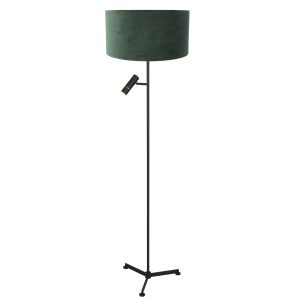 steinhauer-stehlampe-stang-schwarz-metalltextil-ø40cm-led_e27-4838zw-1