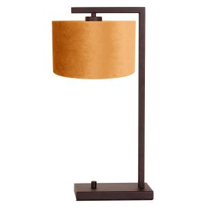 steinhauer-tischlampe-stang-braun-metalltextil-nachttischlampe-e27-4884ca-1