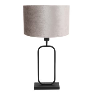 steinhauer-tischlampe-stang-schwarz-metallveloursstoff-nachttischlampe-e27-4806zw-1