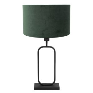 steinhauer-tischlampe-stang-schwarz-metallveloursstoff-nachttischlampe-e27-4811zw-1