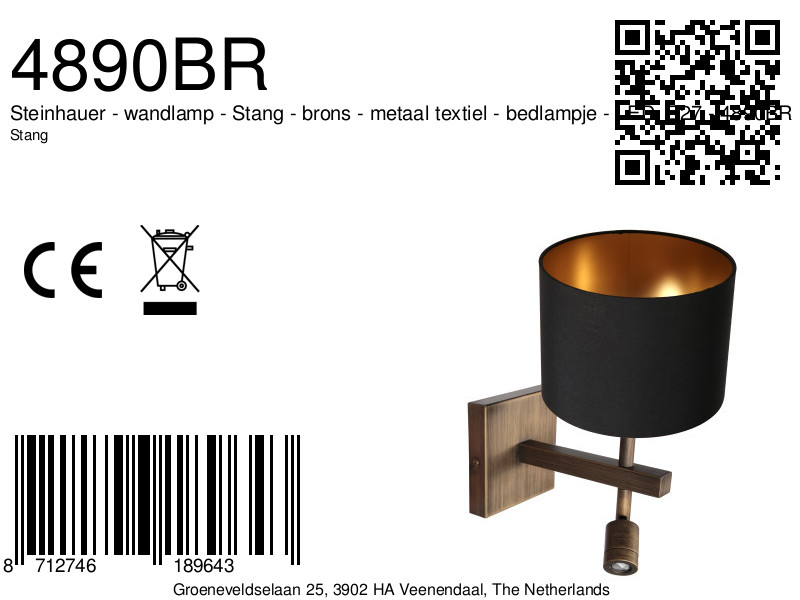 steinhauer-wandleuchte-stang-bronze-metalltextil-bettlampe-led_e27-4890br-8a
