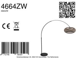 mexlite-stehlampe-flair-schwarz-bambusmetall-bogenlampe-e27-4664zw-8a