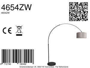 mexlite-stehlampe-flair-schwarz-metalltextil-bogenlampe-e27-4654zw-8a