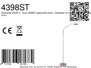 stahlakkustehlampemitflexarmsteinhauerzenith2-8a