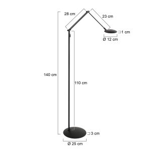 stehlampemitverstellbaremledlichtsteinhauerzenith-7