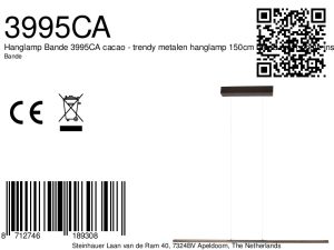 steinhauer-hängeleuchte-bande-braun-metall-designlampe-led-3995ca-8a