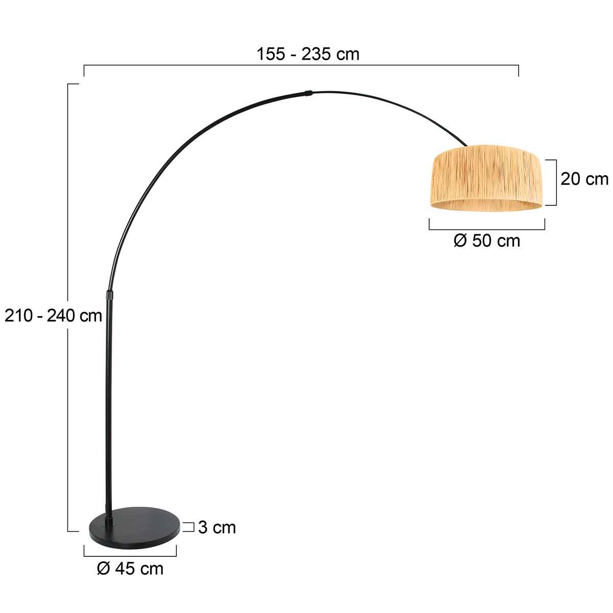 steinhauer-stehlampe-silva-natürlichschwarz-bambusmetall-bogenlampe-e27-4562zw-7
