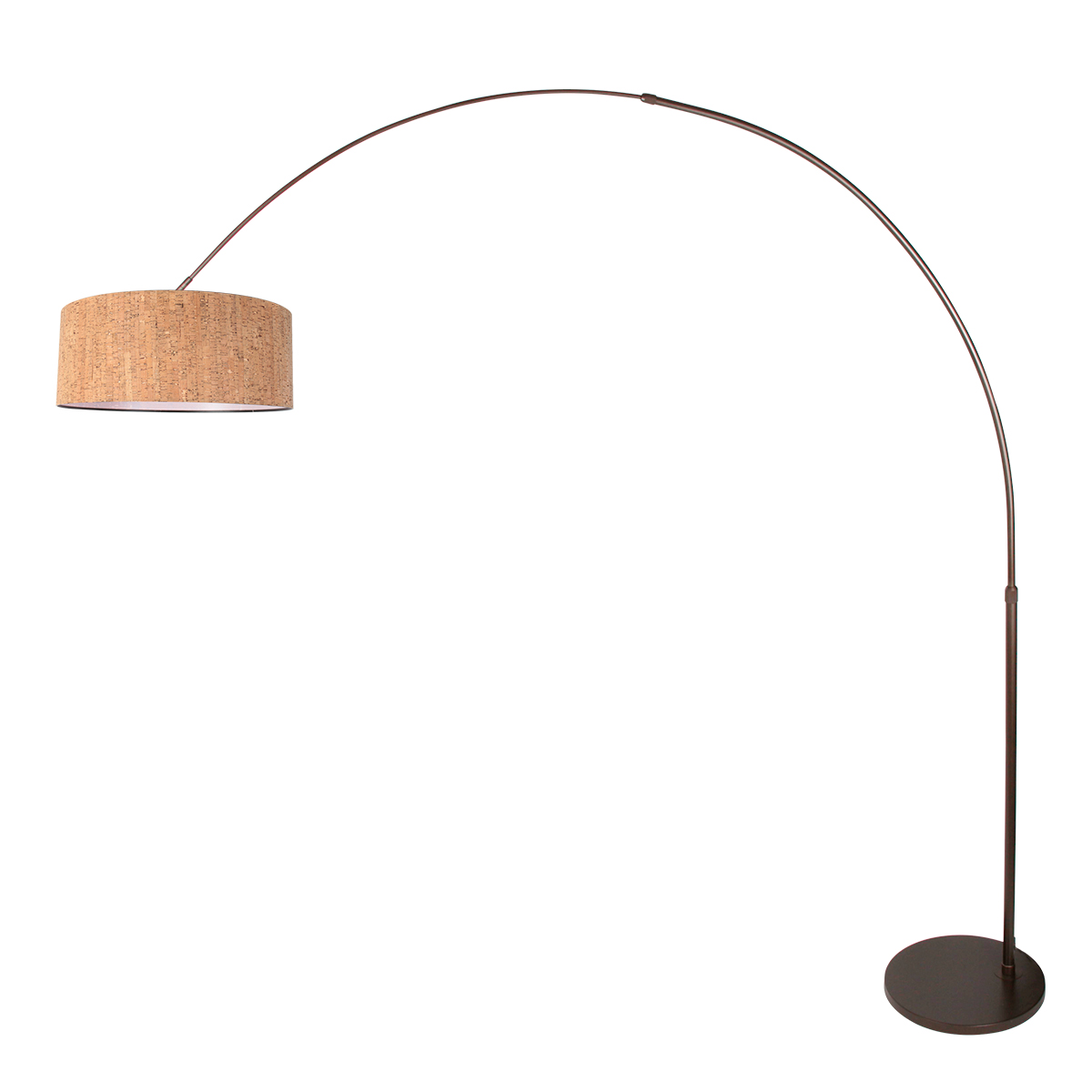steinhauer-stehlampe-sparkledlight-braun-metalltextil-bogenlampe-e27-4754ca-1