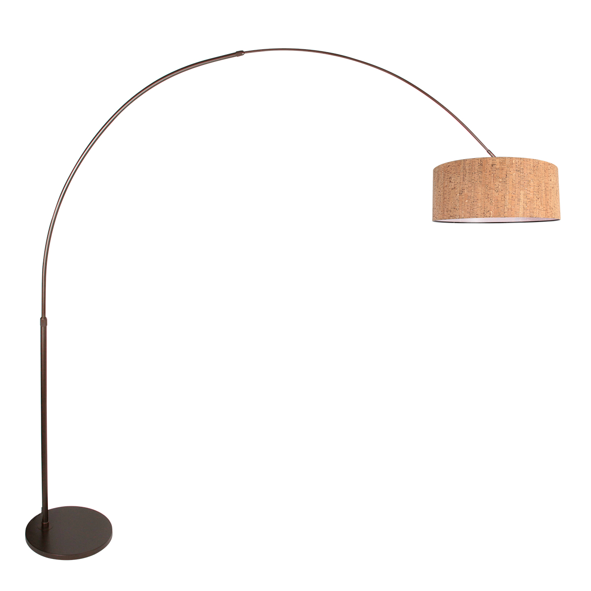 steinhauer-stehlampe-sparkledlight-braun-metalltextil-bogenlampe-e27-4754ca-1