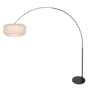 steinhauer-stehlampe-sparkledlight-braun-metalltextil-bogenlampe-e27-4762ca-1