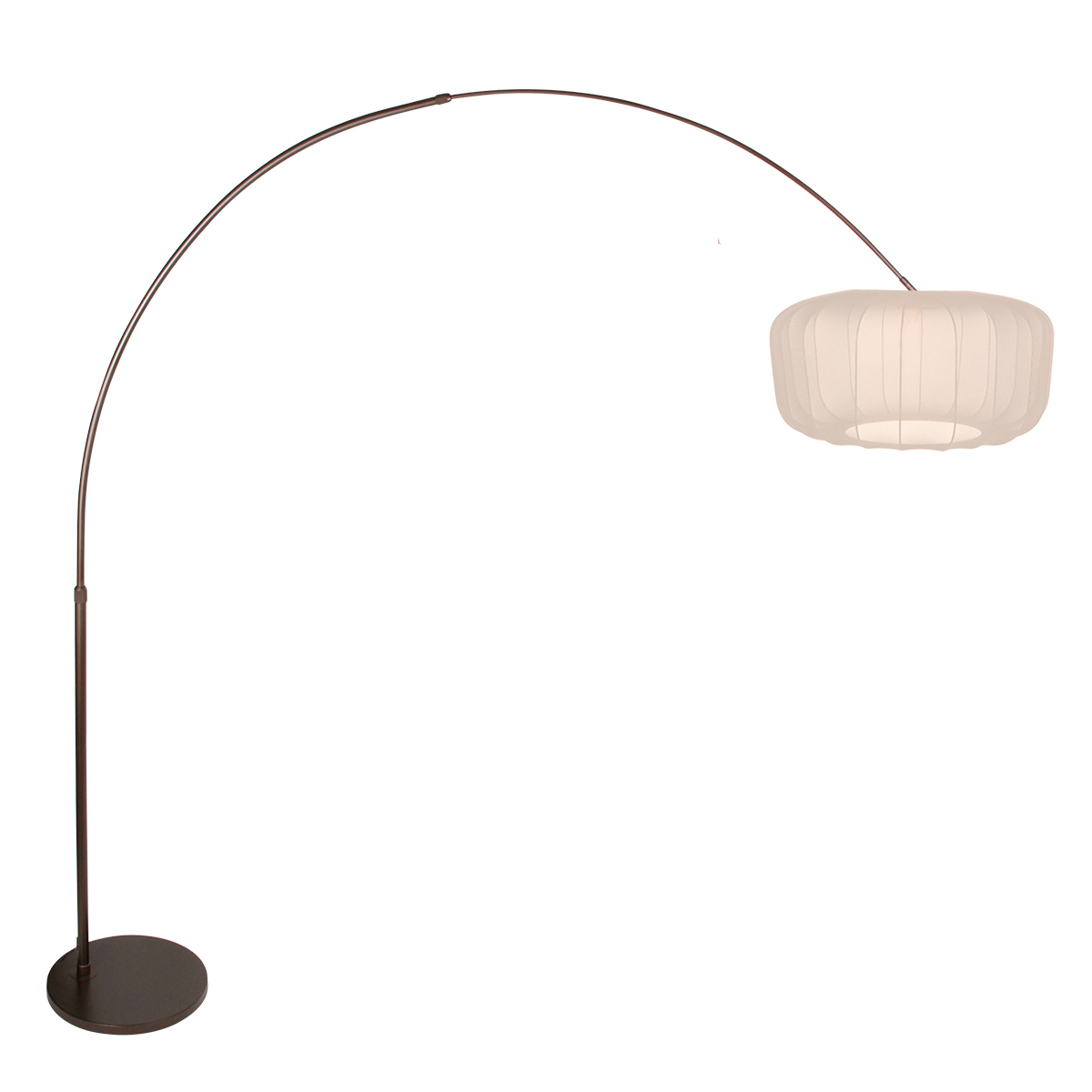 steinhauer-stehlampe-sparkledlight-braun-metalltextil-bogenlampe-e27-4762ca-1