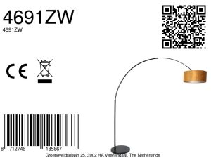 steinhauer-stehlampe-sparkledlight-schwarz-metalltextil-bogenlampe-e27-4691zw-8a
