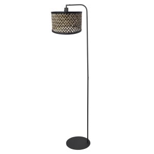 steinhauer-stehlampe-stang-schwarz-bambusmetall-ø28cm-e27-4789zw-1
