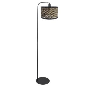 steinhauer-stehlampe-stang-schwarz-bambusmetall-ø28cm-e27-4789zw-1