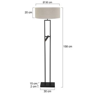 steinhauer-stehlampe-stang-schwarz-metalltextil-leselampe-led_e27-4726zw-7