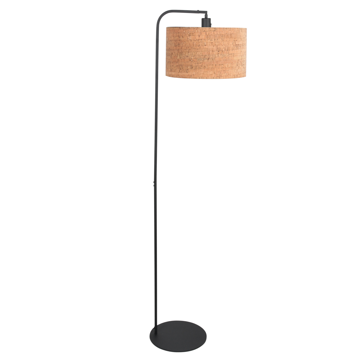 steinhauer-stehlampe-stang-schwarz-metalltextil-ø28cm-e27-4790zw-1
