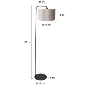 steinhauer-stehlampe-stang-schwarz-metallveloursstoff-ø28cm-e27-4792zw-7