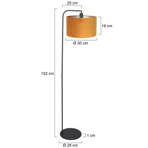 steinhauer-stehlampe-stang-schwarz-metallveloursstoff-ø28cm-e27-4793zw-7