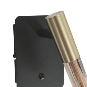 steinhauer-wandleuchte-alisio-messingschwarz-glasmetall-bettlampe-led-4594me-4