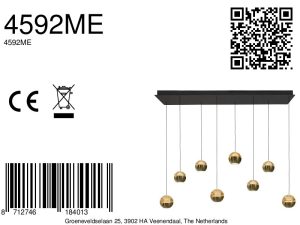 steinhauerexclusive-hängeleuchte-belluno-messing-glasmetall-designlampe-led-4592me-8a