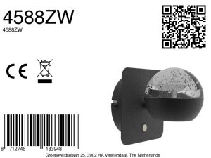 steinhauerexclusive-wandleuchte-belluno-schwarz-glasmetall-bettlampe-led-4588zw-8a